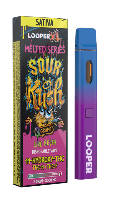 Looper Melted Series Live Resin Disposable 3g - Sour Kush