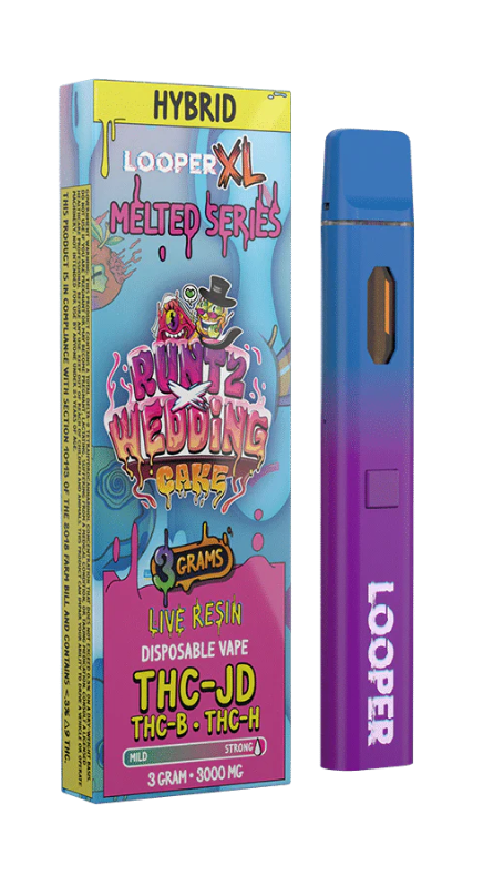 Looper Melted Series Live Resin Disposable - 3g - Runtz X Wedding Cake