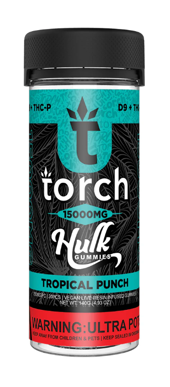 Torch Hulk 15,000mg Gummies - Tropical Punch