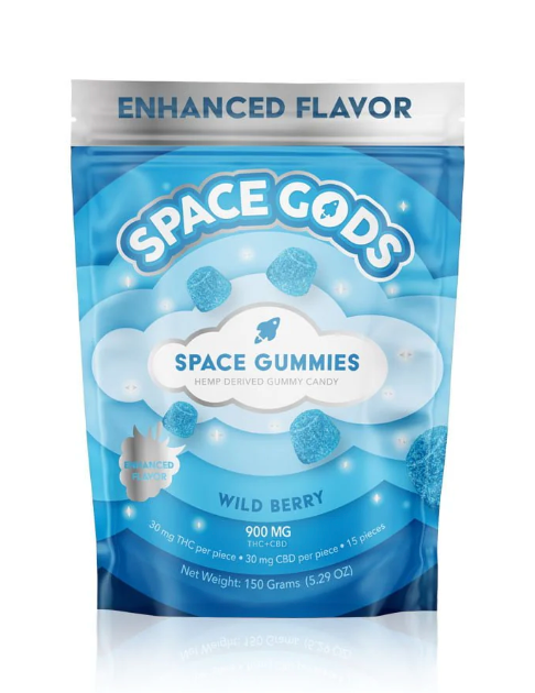 Space Gods 900mg Mega Dose - Wild Berry