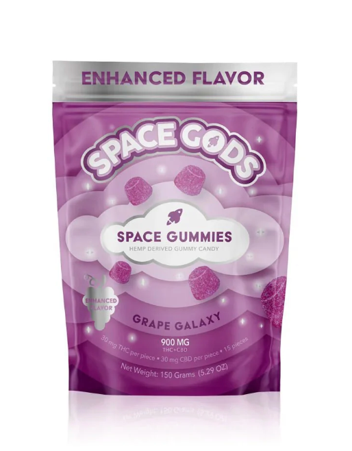 Space Gods 900mg Mega Dose - Grape Galaxy