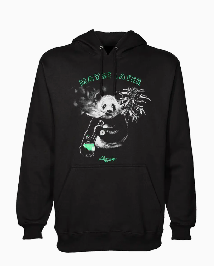 Maybe Later Panda Hoodie